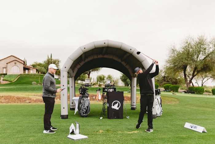 Honma Golf rolled out its mobile fitting centers in summer 2020 to help increase the brand's exposure.